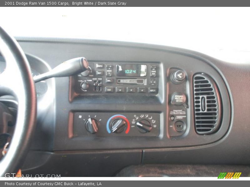 Controls of 2001 Ram Van 1500 Cargo