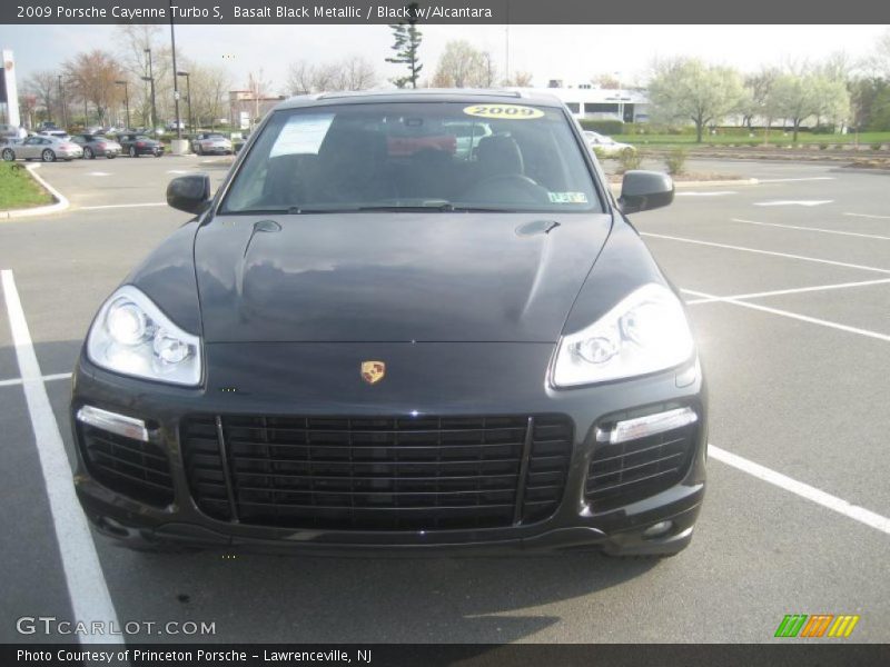 Basalt Black Metallic / Black w/Alcantara 2009 Porsche Cayenne Turbo S