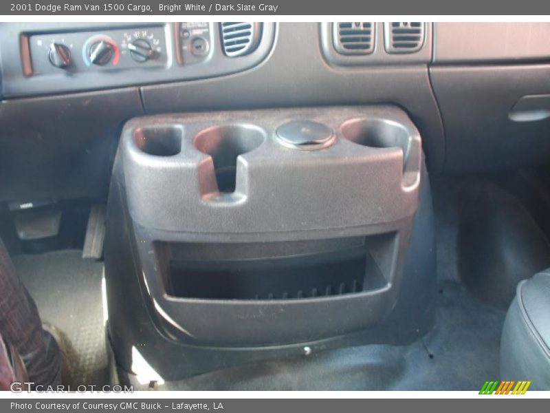 Bright White / Dark Slate Gray 2001 Dodge Ram Van 1500 Cargo