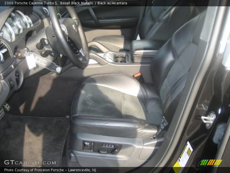 Basalt Black Metallic / Black w/Alcantara 2009 Porsche Cayenne Turbo S