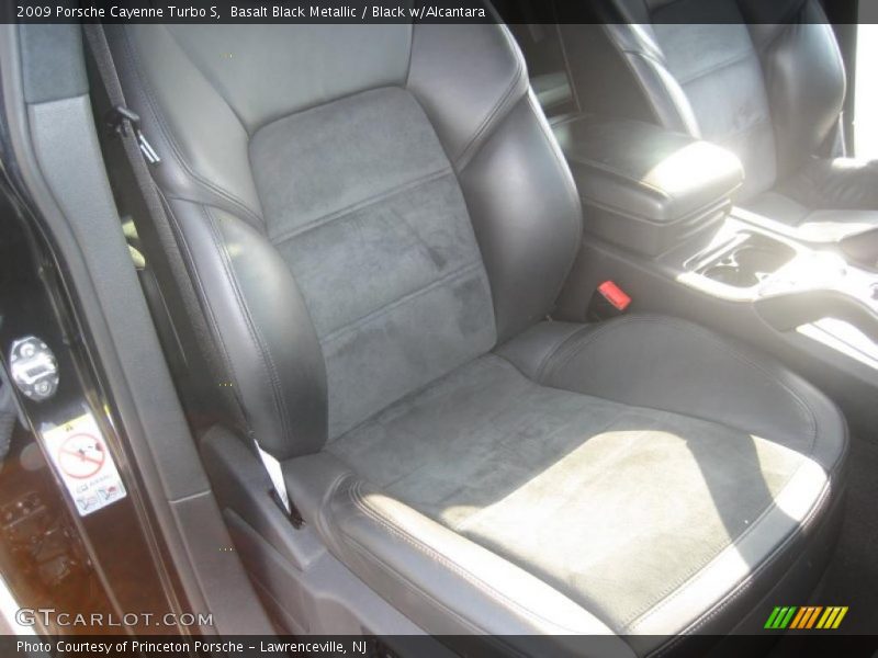 Basalt Black Metallic / Black w/Alcantara 2009 Porsche Cayenne Turbo S