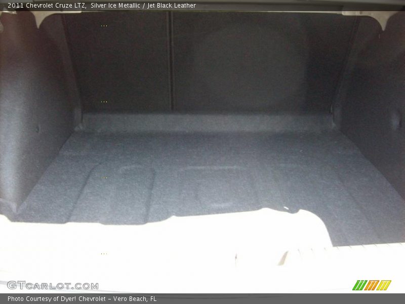 Silver Ice Metallic / Jet Black Leather 2011 Chevrolet Cruze LTZ