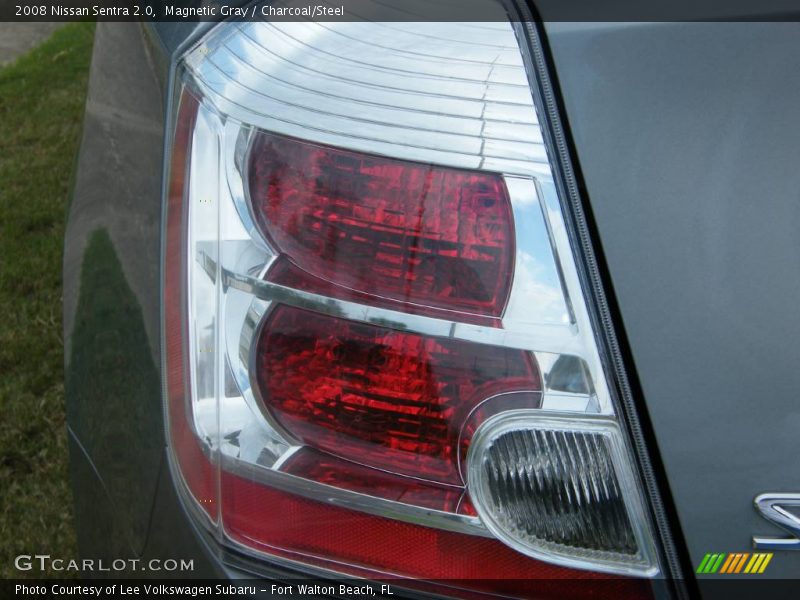Magnetic Gray / Charcoal/Steel 2008 Nissan Sentra 2.0