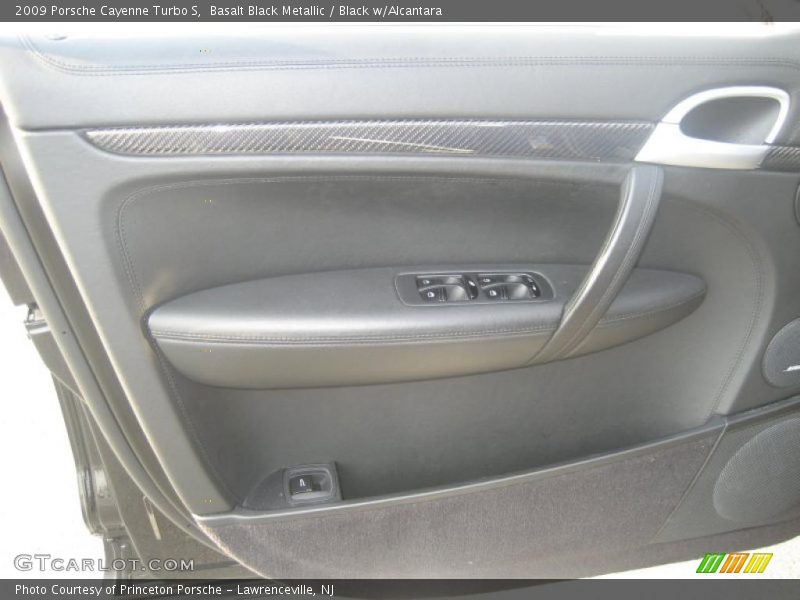 Basalt Black Metallic / Black w/Alcantara 2009 Porsche Cayenne Turbo S