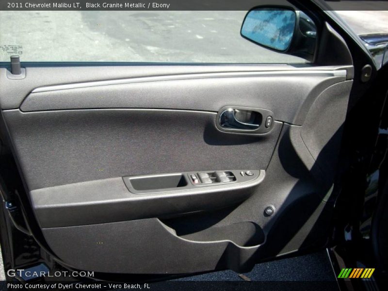 Black Granite Metallic / Ebony 2011 Chevrolet Malibu LT