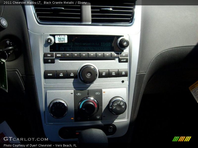 Black Granite Metallic / Ebony 2011 Chevrolet Malibu LT