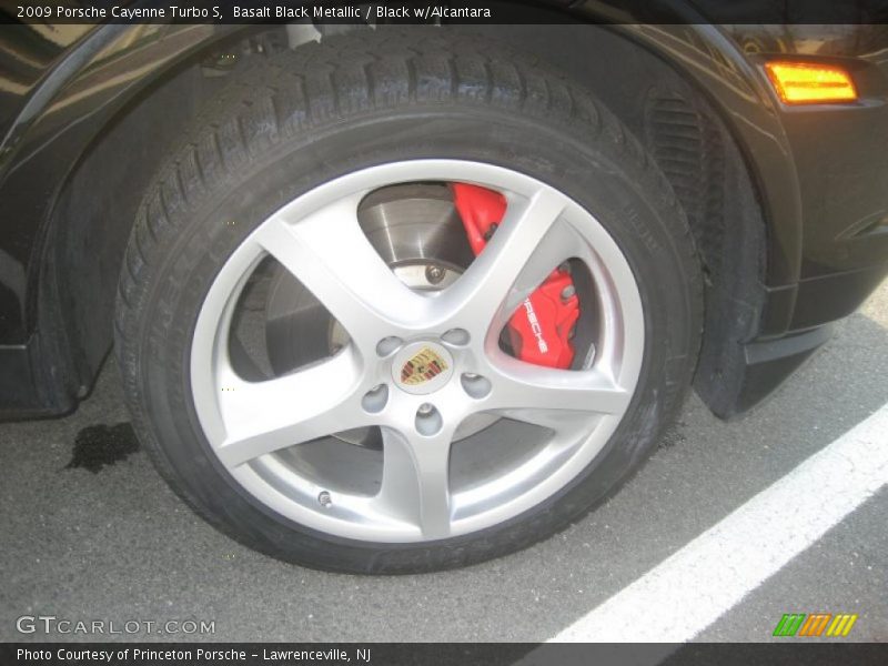 Basalt Black Metallic / Black w/Alcantara 2009 Porsche Cayenne Turbo S