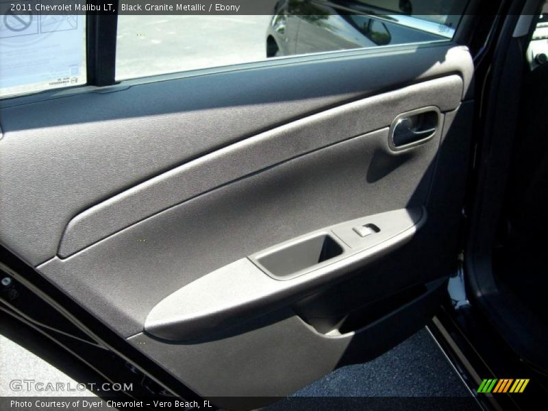 Black Granite Metallic / Ebony 2011 Chevrolet Malibu LT