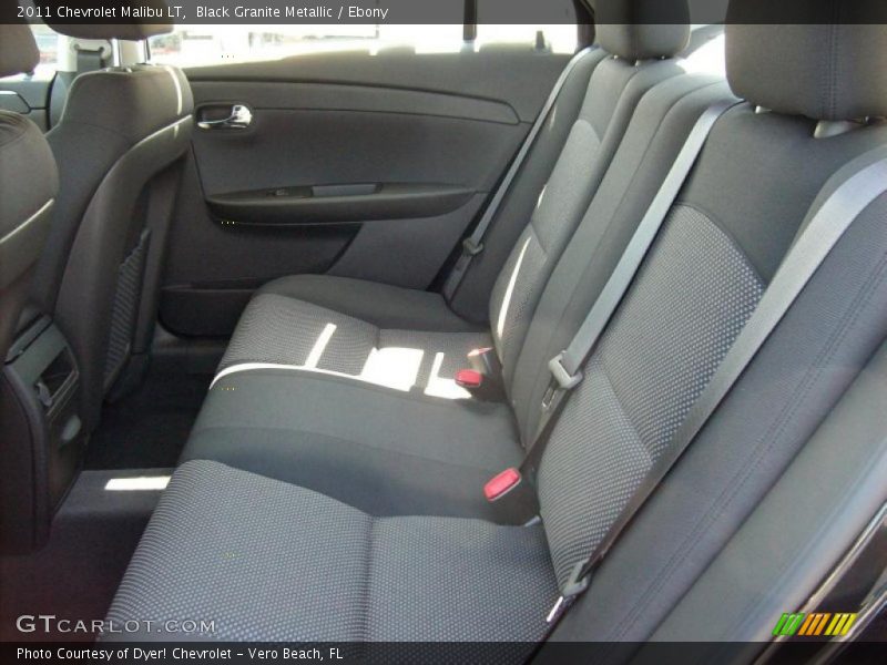 Black Granite Metallic / Ebony 2011 Chevrolet Malibu LT