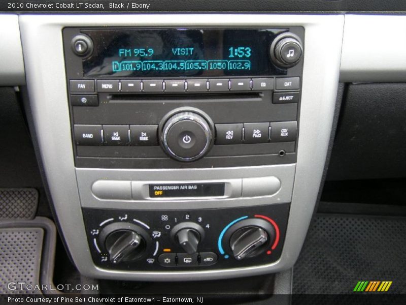 Black / Ebony 2010 Chevrolet Cobalt LT Sedan