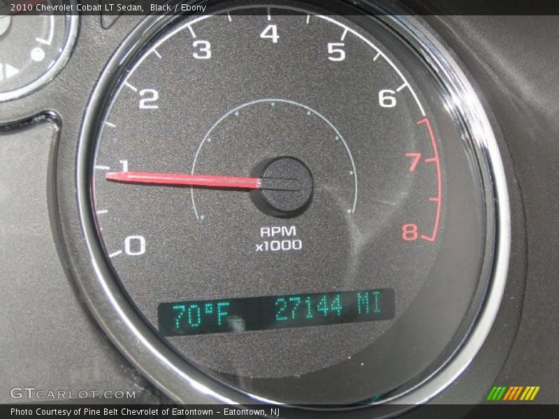 Black / Ebony 2010 Chevrolet Cobalt LT Sedan