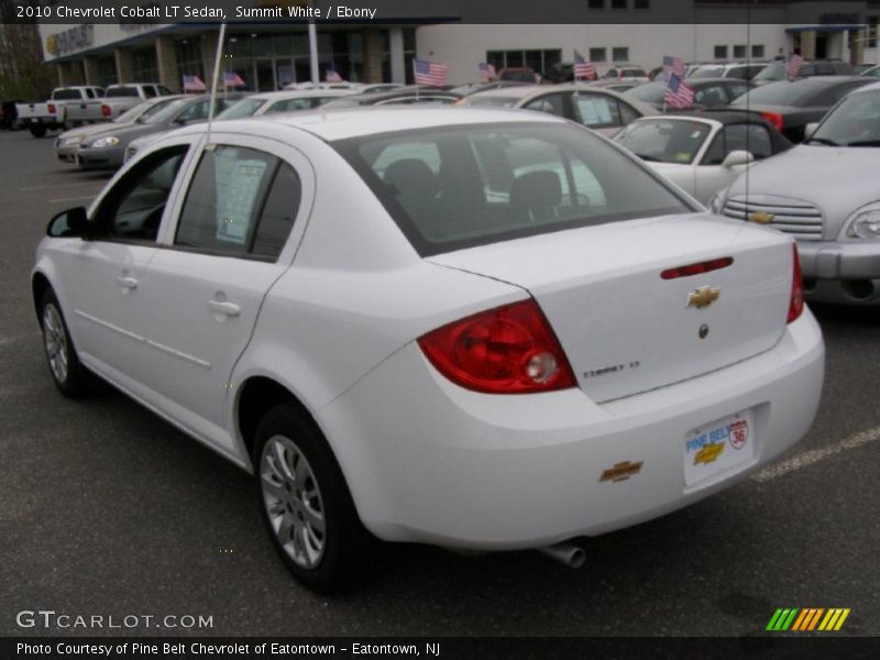 Summit White / Ebony 2010 Chevrolet Cobalt LT Sedan