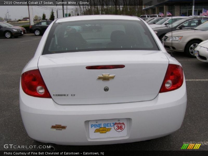 Summit White / Ebony 2010 Chevrolet Cobalt LT Sedan