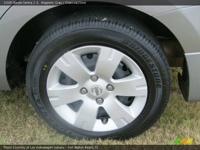 Magnetic Gray / Charcoal/Steel 2008 Nissan Sentra 2.0