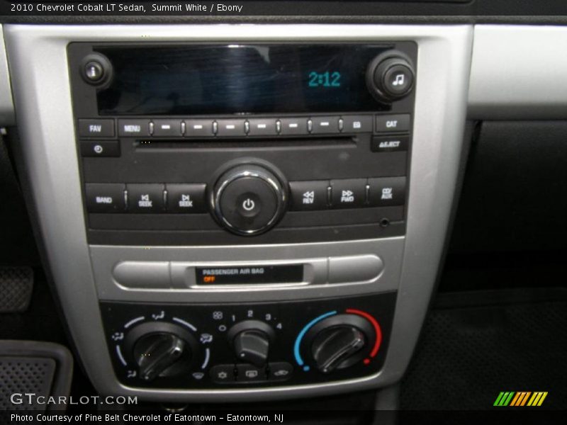 Summit White / Ebony 2010 Chevrolet Cobalt LT Sedan