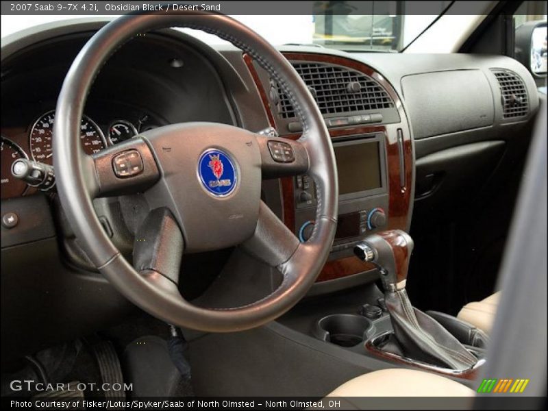  2007 9-7X 4.2i Steering Wheel