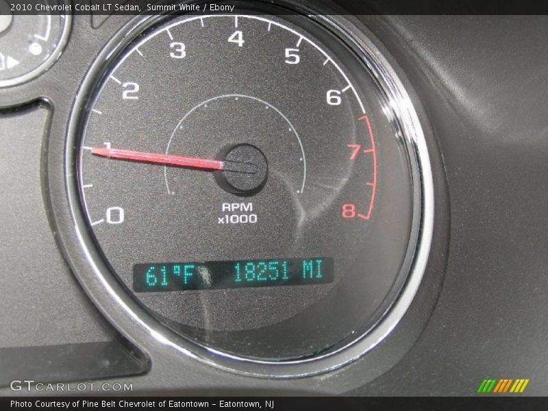 Summit White / Ebony 2010 Chevrolet Cobalt LT Sedan