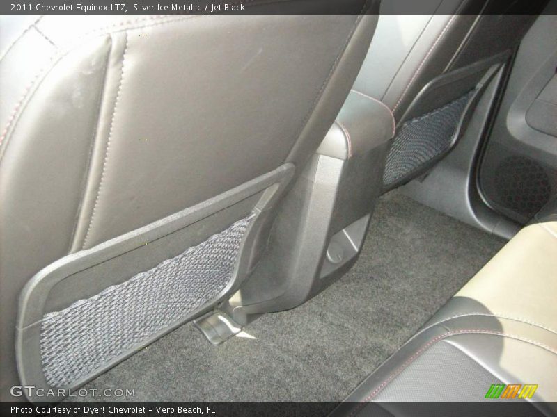 Silver Ice Metallic / Jet Black 2011 Chevrolet Equinox LTZ