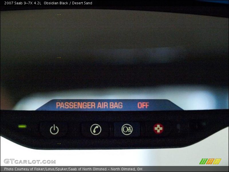 Obsidian Black / Desert Sand 2007 Saab 9-7X 4.2i