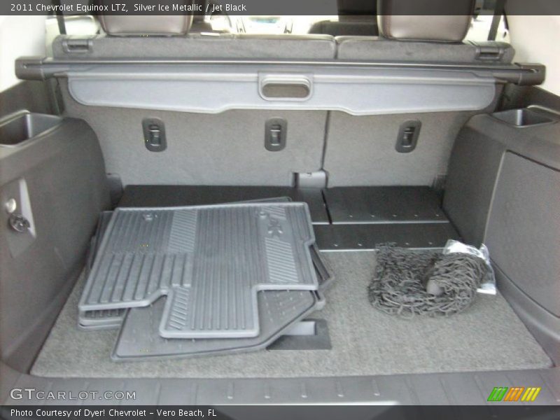 Silver Ice Metallic / Jet Black 2011 Chevrolet Equinox LTZ