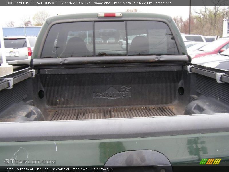 Woodland Green Metallic / Medium Parchment 2000 Ford F350 Super Duty XLT Extended Cab 4x4