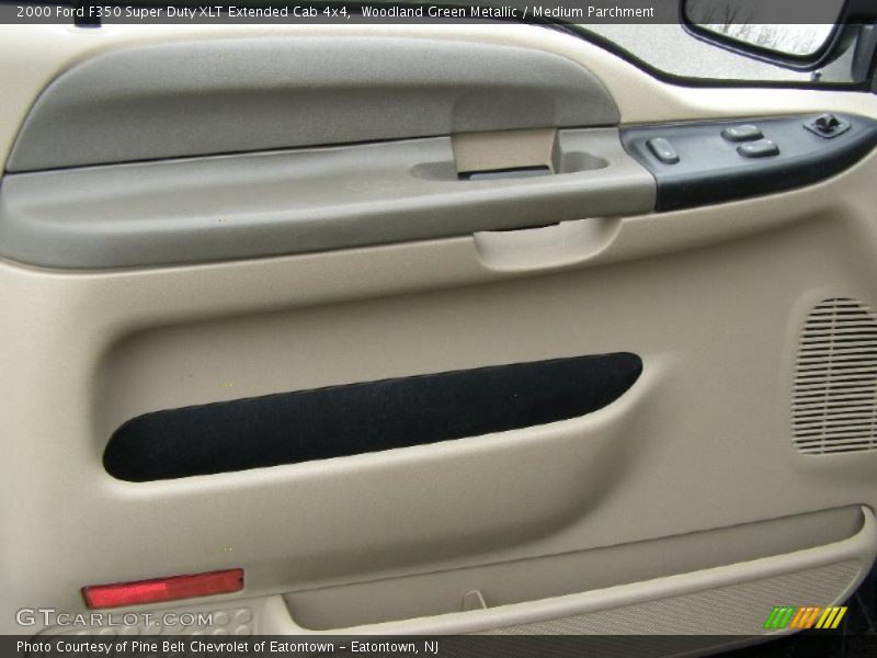 Woodland Green Metallic / Medium Parchment 2000 Ford F350 Super Duty XLT Extended Cab 4x4