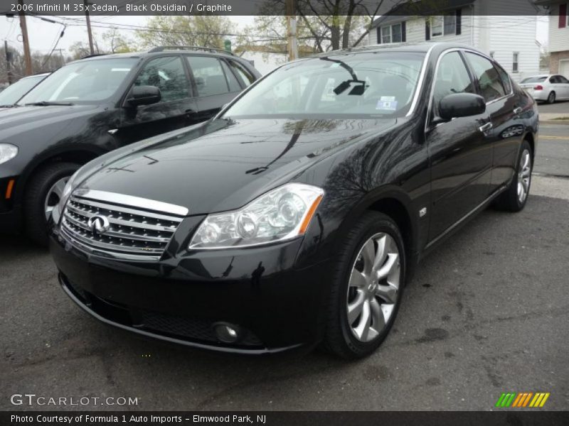 Black Obsidian / Graphite 2006 Infiniti M 35x Sedan