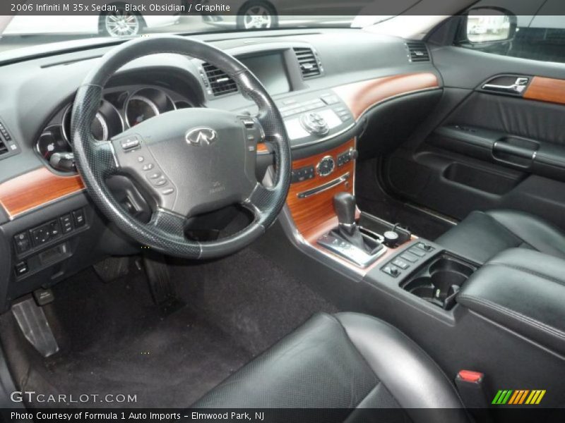 Black Obsidian / Graphite 2006 Infiniti M 35x Sedan