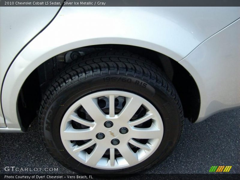 Silver Ice Metallic / Gray 2010 Chevrolet Cobalt LS Sedan