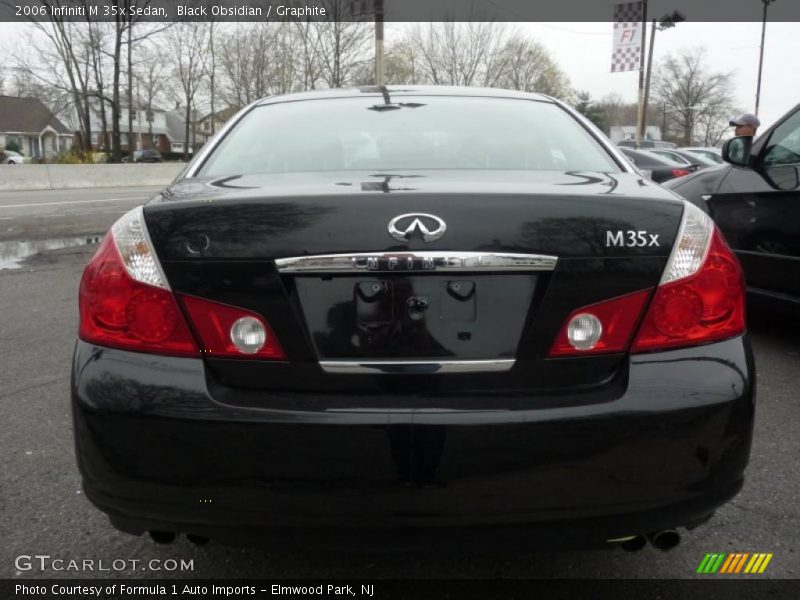 Black Obsidian / Graphite 2006 Infiniti M 35x Sedan