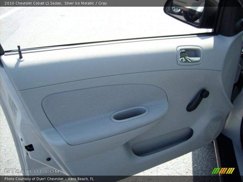 Silver Ice Metallic / Gray 2010 Chevrolet Cobalt LS Sedan