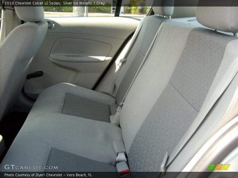Silver Ice Metallic / Gray 2010 Chevrolet Cobalt LS Sedan