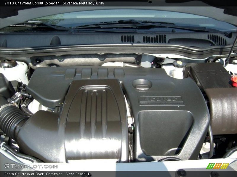 Silver Ice Metallic / Gray 2010 Chevrolet Cobalt LS Sedan