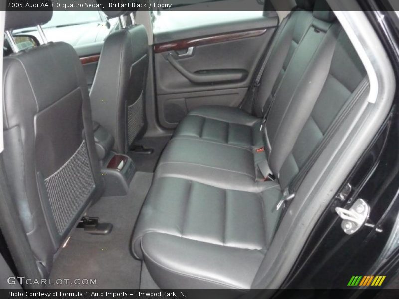 Brilliant Black / Ebony 2005 Audi A4 3.0 quattro Sedan