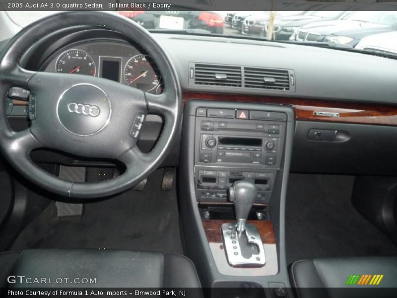 Dashboard of 2005 A4 3.0 quattro Sedan
