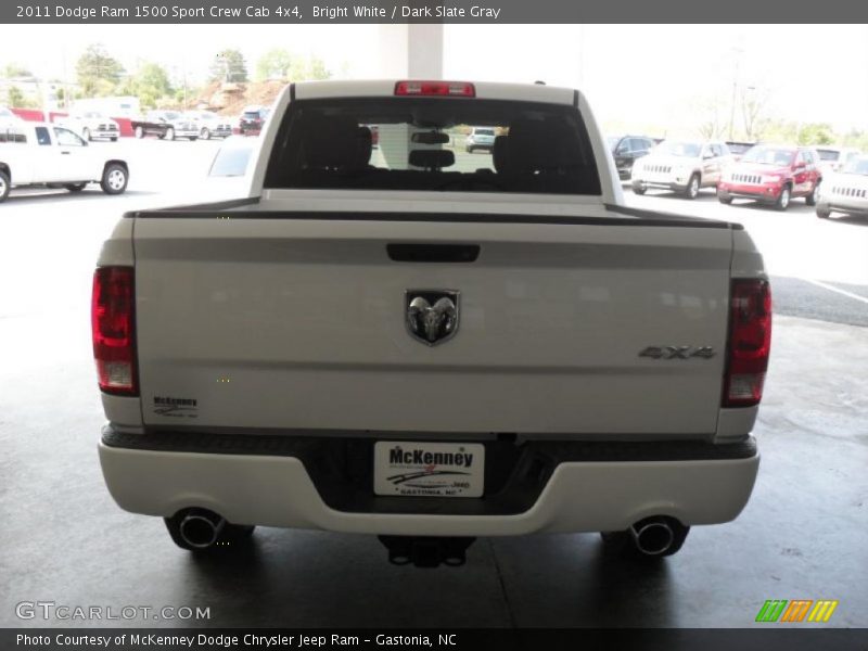 Bright White / Dark Slate Gray 2011 Dodge Ram 1500 Sport Crew Cab 4x4