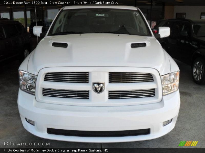 Bright White / Dark Slate Gray 2011 Dodge Ram 1500 Sport Crew Cab 4x4