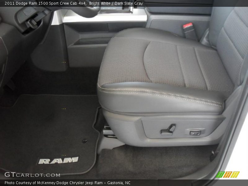 Bright White / Dark Slate Gray 2011 Dodge Ram 1500 Sport Crew Cab 4x4