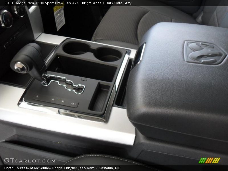 Bright White / Dark Slate Gray 2011 Dodge Ram 1500 Sport Crew Cab 4x4