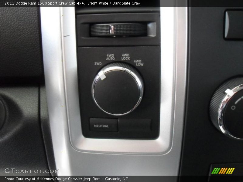 Bright White / Dark Slate Gray 2011 Dodge Ram 1500 Sport Crew Cab 4x4