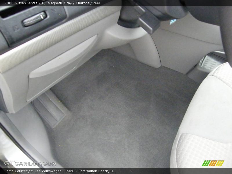 Magnetic Gray / Charcoal/Steel 2008 Nissan Sentra 2.0