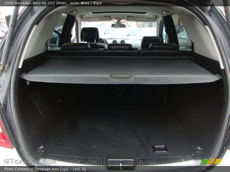 Arctic White / Black 2009 Mercedes-Benz ML 350 4Matic
