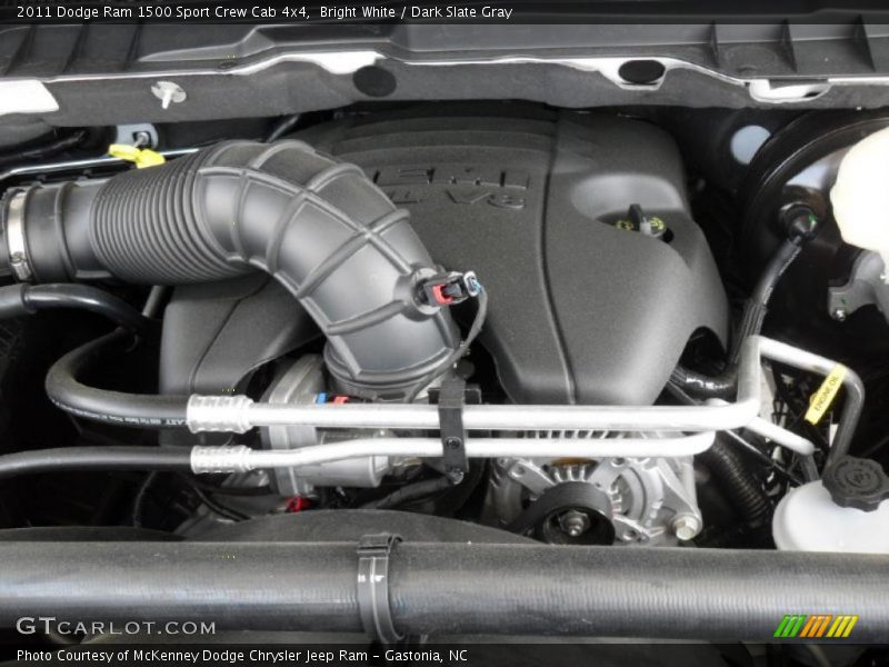 Bright White / Dark Slate Gray 2011 Dodge Ram 1500 Sport Crew Cab 4x4