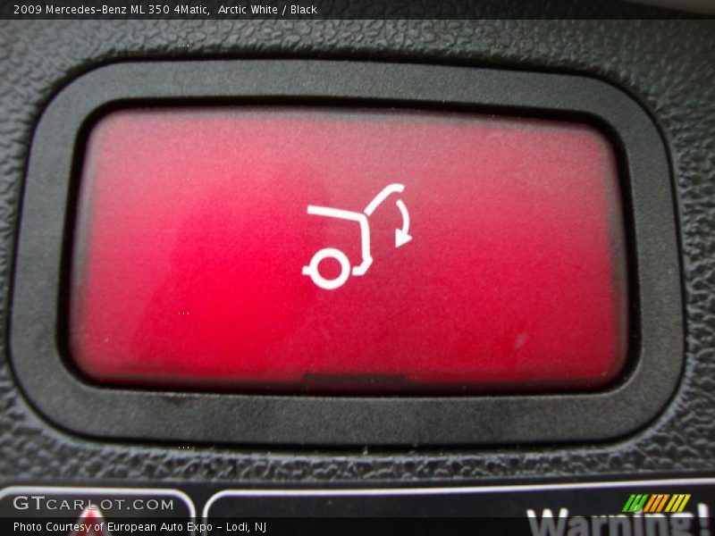 Arctic White / Black 2009 Mercedes-Benz ML 350 4Matic