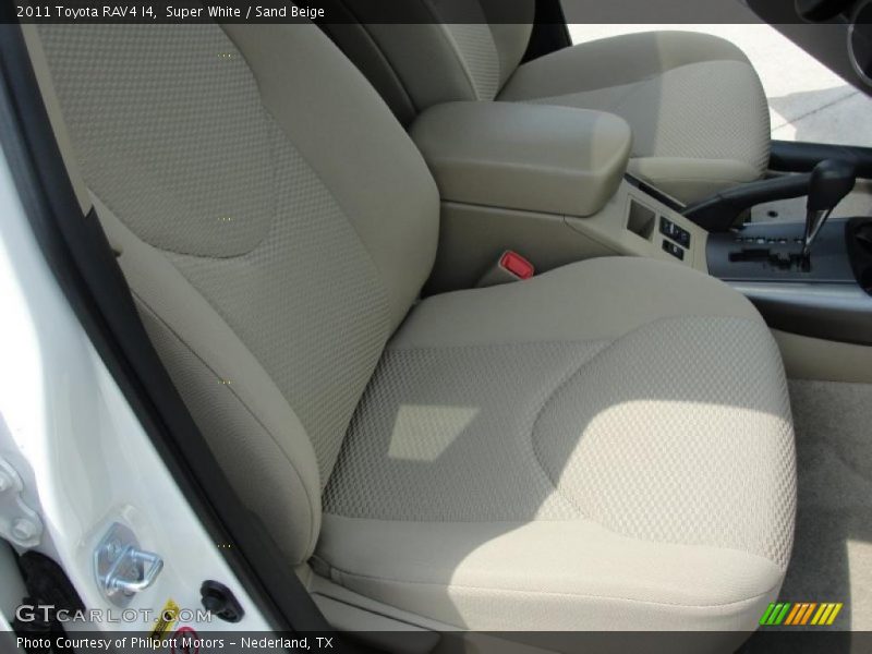  2011 RAV4 I4 Sand Beige Interior