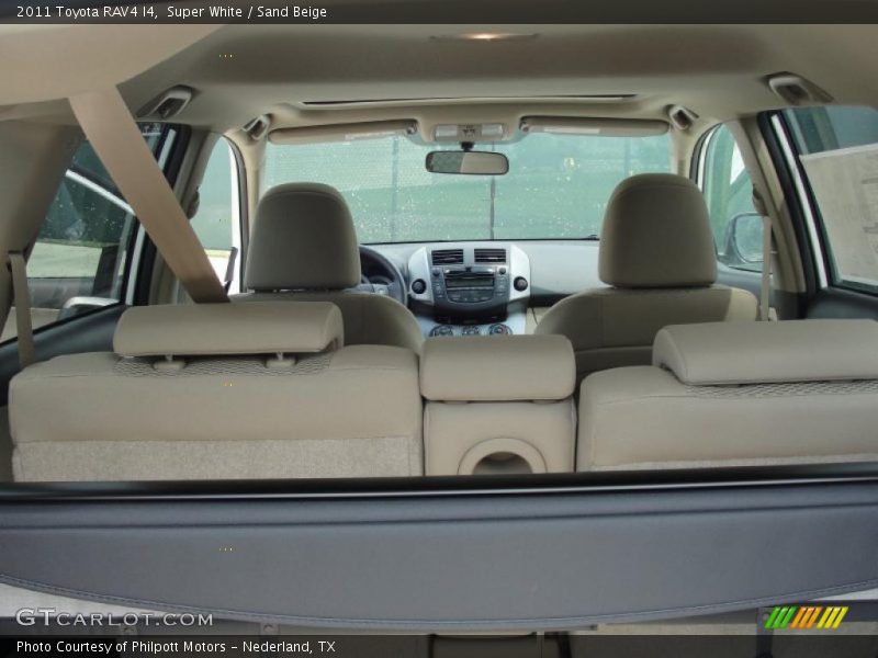  2011 RAV4 I4 Sand Beige Interior