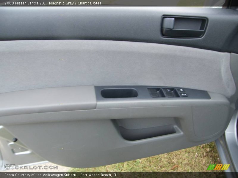 Magnetic Gray / Charcoal/Steel 2008 Nissan Sentra 2.0