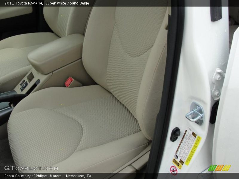  2011 RAV4 I4 Sand Beige Interior