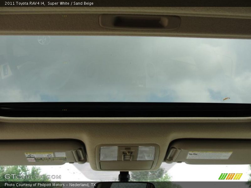 Super White / Sand Beige 2011 Toyota RAV4 I4