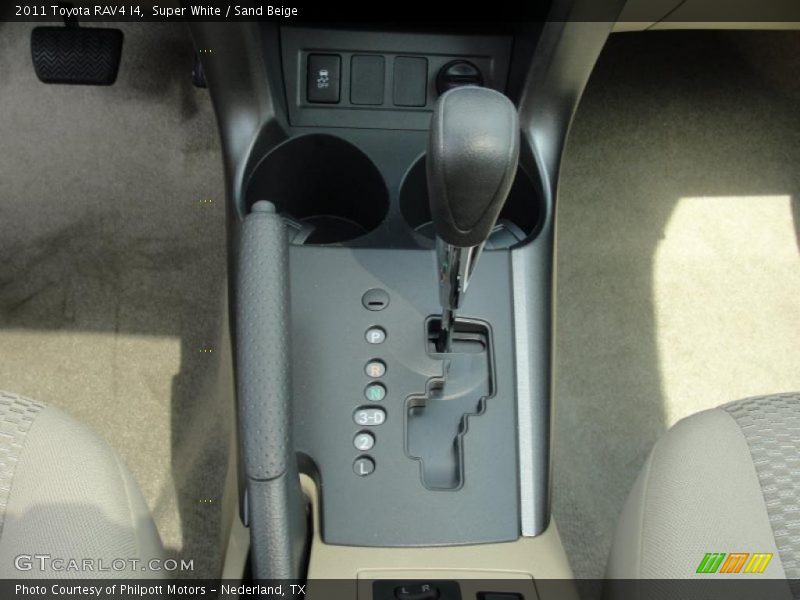  2011 RAV4 I4 4 Speed ECT-i Automatic Shifter